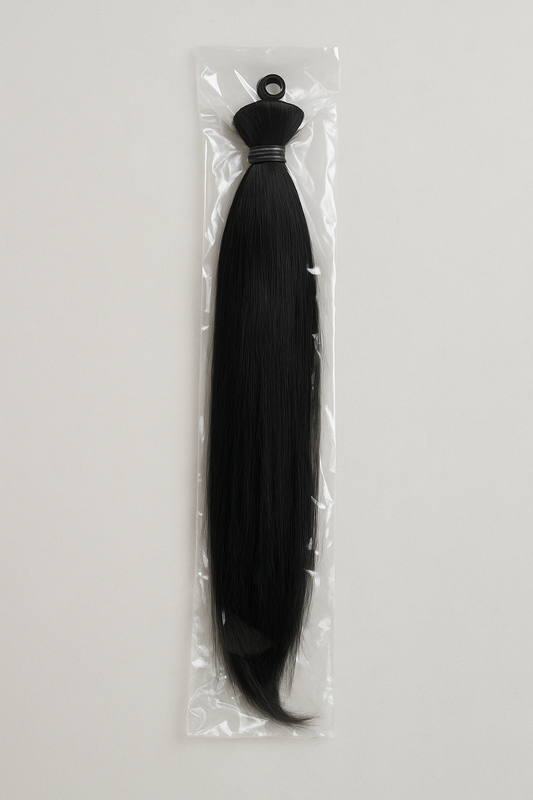 Straight Black Hair Bundle (Various Sizes)