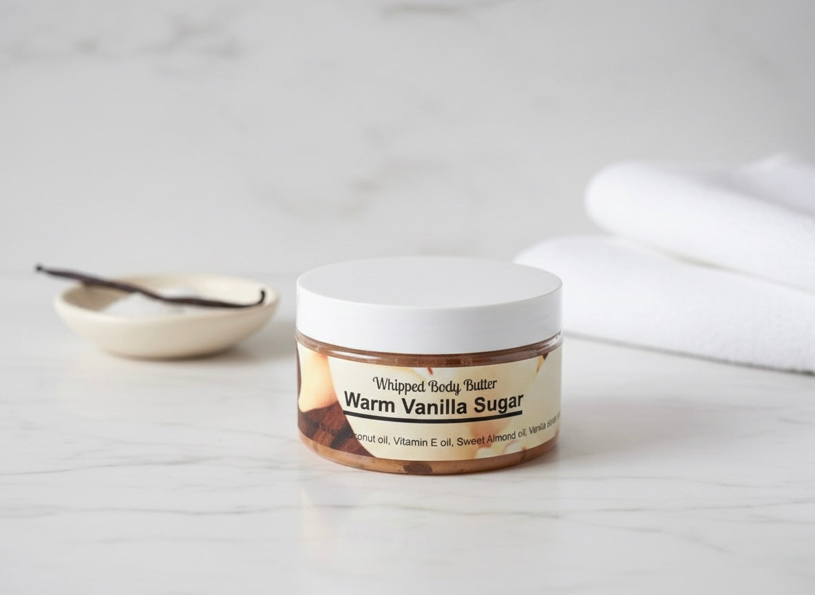 Whipped Body Butter - Warm Vanilla Sugar