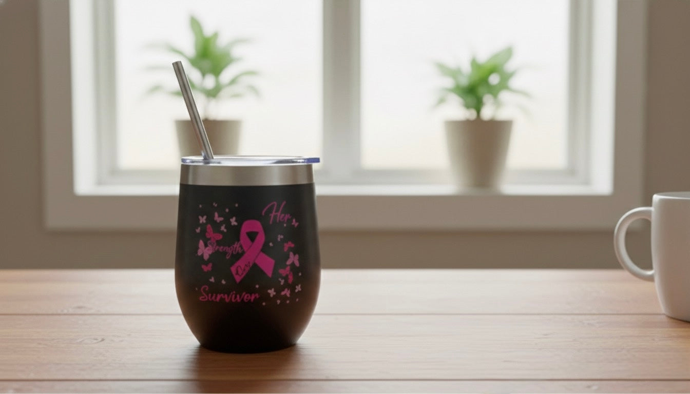 Breast Cancer Tumblers (Various Designs)