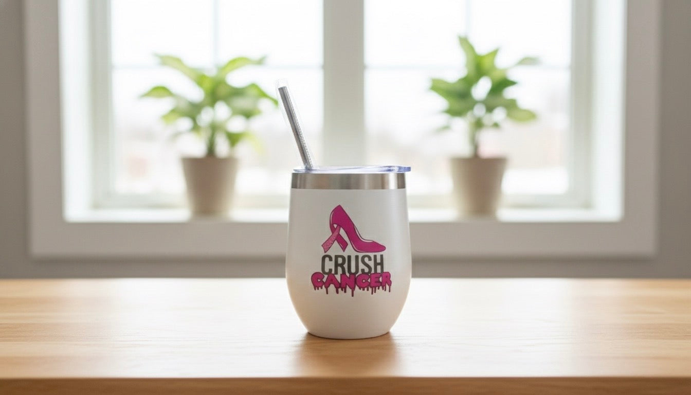 Breast Cancer Tumblers (Various Designs)