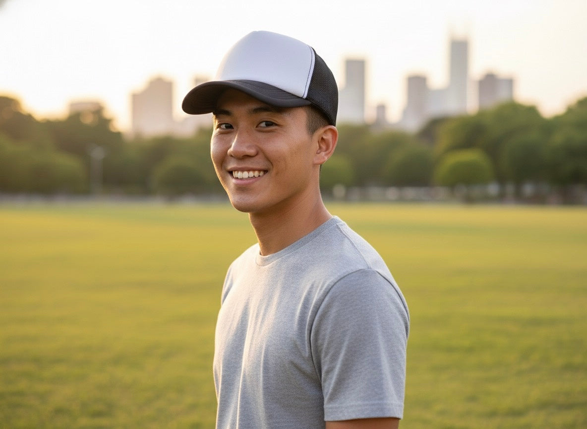 Two-Tone Trucker Hat (Assorted Colors)