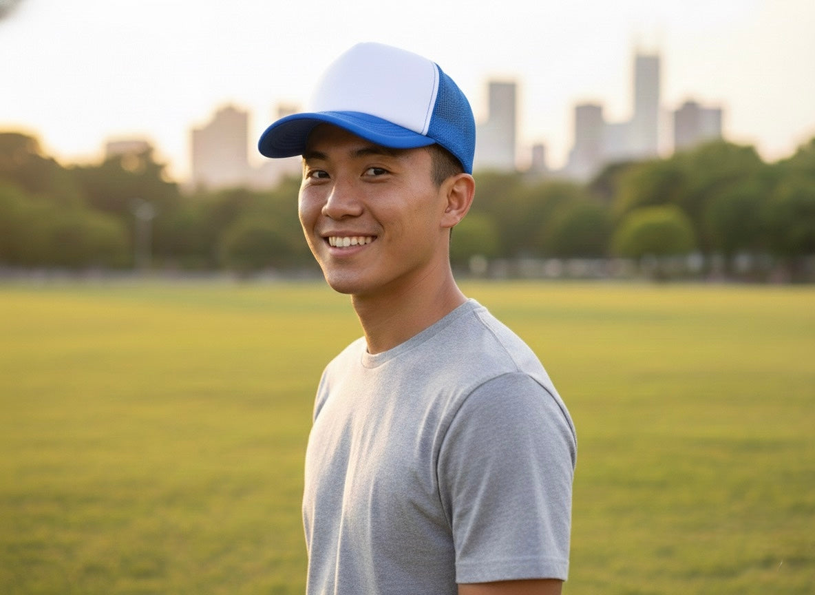 Two-Tone Trucker Hat (Assorted Colors)
