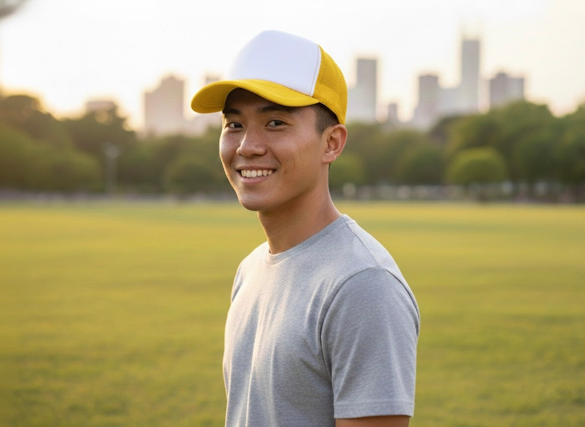 Two-Tone Trucker Hat (Assorted Colors)