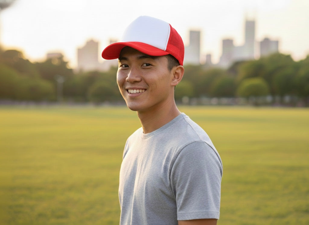 Two-Tone Trucker Hat (Assorted Colors)