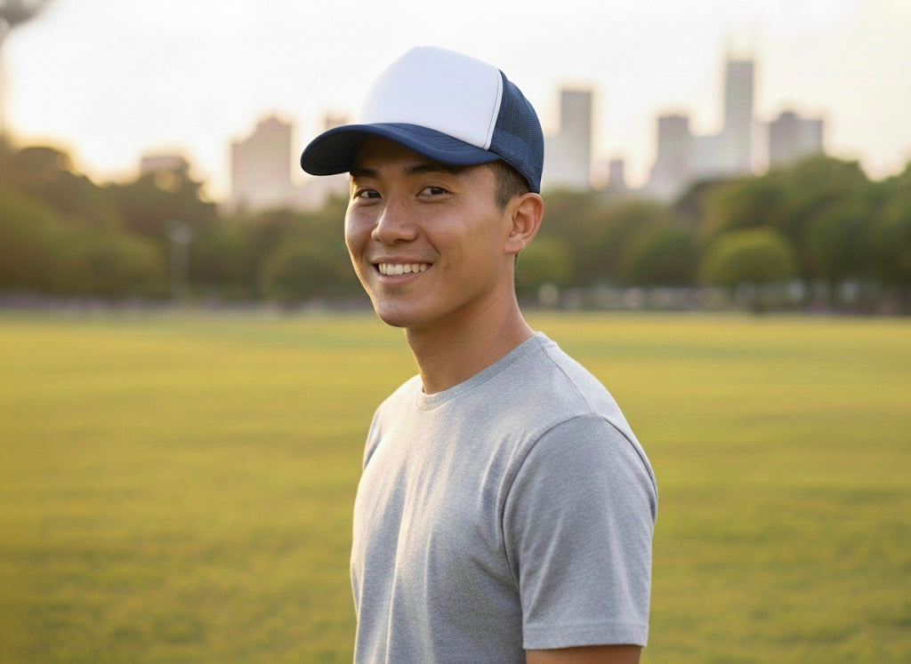Two-Tone Trucker Hat (Assorted Colors)