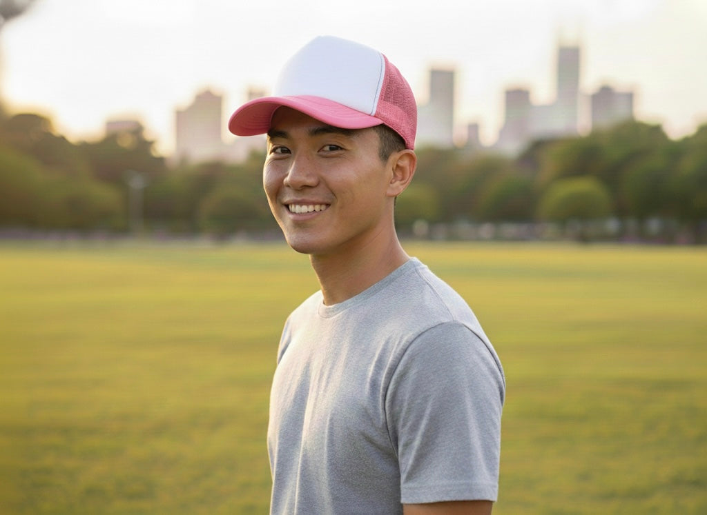 Two-Tone Trucker Hat (Assorted Colors)