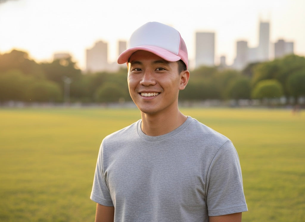 Two-Tone Trucker Hat (Assorted Colors)