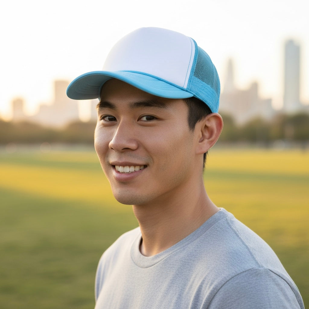 Two-Tone Trucker Hat (Assorted Colors)