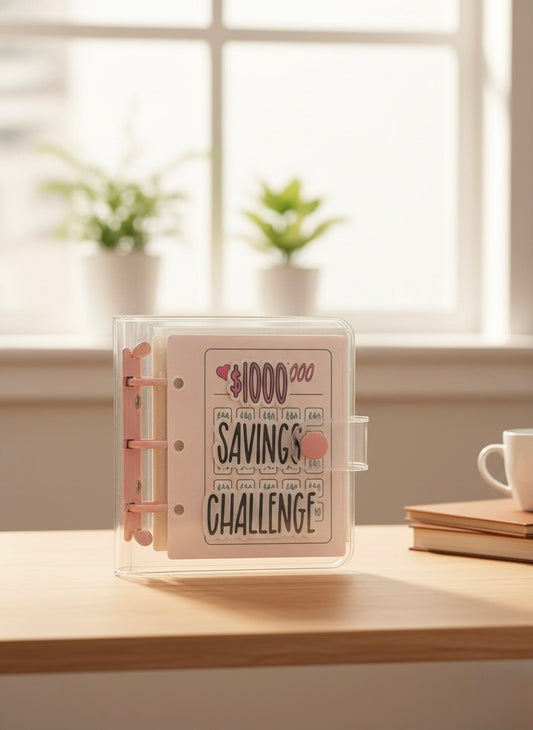 1000 Dollar Savings Challenge Mini Binder