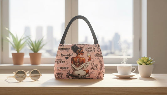 Be Real Fashion Lunch Tote (Pink)