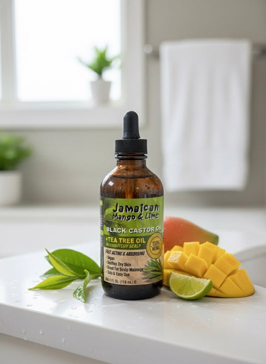 Jamaican Mango & Lime Black Castor Oil + Tea Tree
