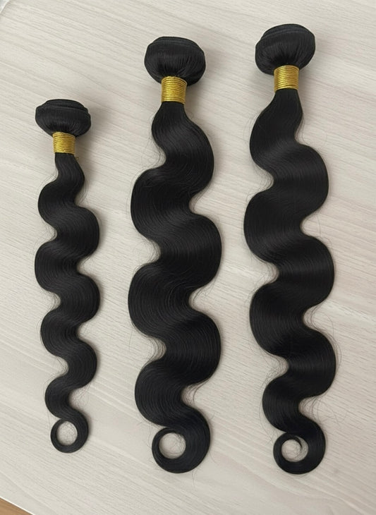 24 Inch Body Wave Black Hair Bundle
