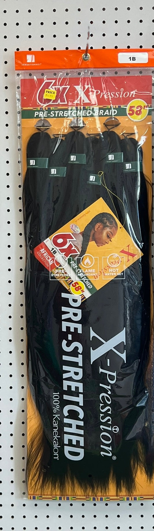 X-Pression Pre-Stretched Braid (58 Inch) 1B